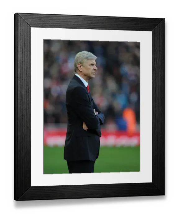 Framed Print : Arsene Wenger: Arsenal Manager Preparing for FA Cup Showdown against Middlesbrough