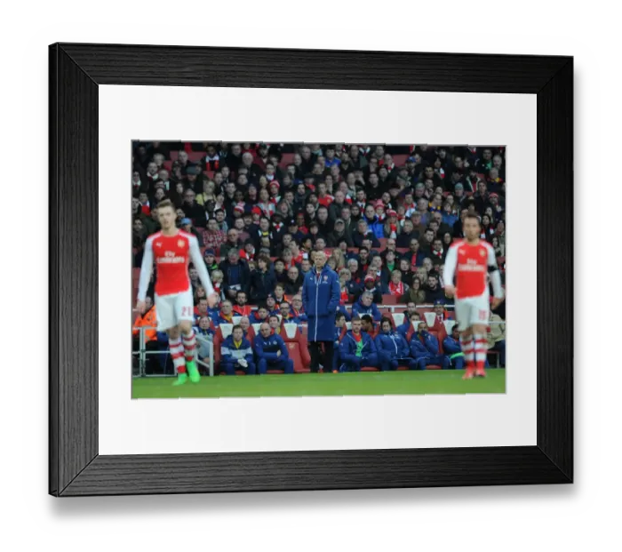 Framed Print : Arsene Wenger: Arsenal Manager Before FA Cup Match vs. Middlesbrough (2015) Framed Print : Arsene Wenger: Arsenal Manager Before FA Cup Match vs. Middlesbrough (2015)