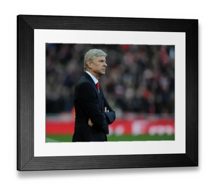 Framed Print : Arsene Wenger: Focused and Ready - Arsenal Manager Prepares for FA Cup Showdown against Middlesbrough Framed Print : Arsene Wenger: Focused and Ready - Arsenal Manager Prepares for FA Cup Showdown against Middlesbrough
