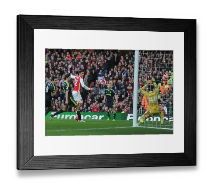 Framed Print : Olivier Giroud's Brace: Arsenal Advances in FA Cup Against Middlesbrough Framed Print : Olivier Giroud's Brace: Arsenal Advances in FA Cup Against Middlesbrough