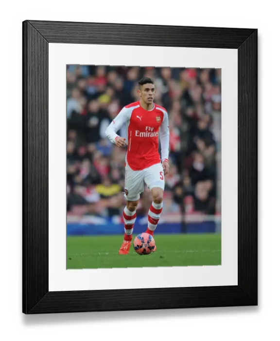 Framed Print : Arsenal vs Middlesbrough: FA Cup Fifth Round Showdown at Emirates Stadium