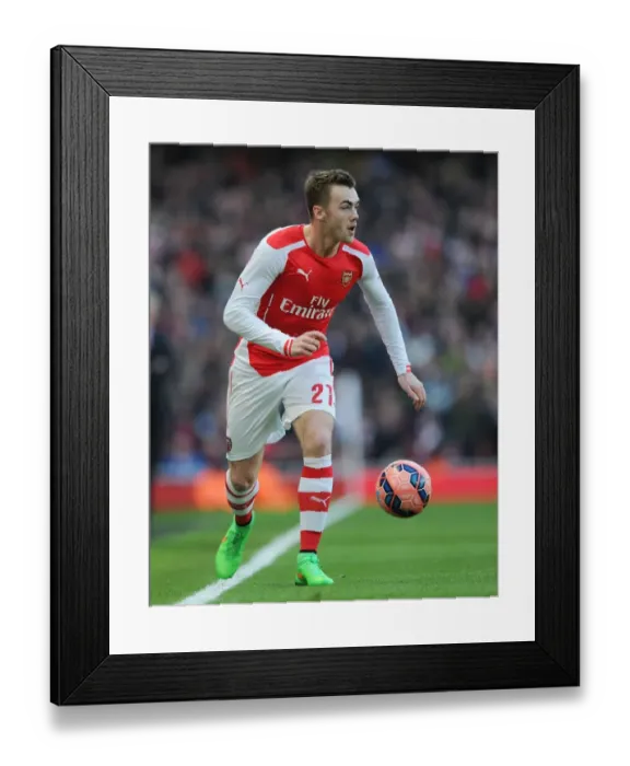 Framed Print : Arsenal vs Middlesbrough: Calum Chambers in FA Cup Fifth Round Action at Emirates Stadium Framed Print : Arsenal vs Middlesbrough: Calum Chambers in FA Cup Fifth Round Action at Emirates Stadium