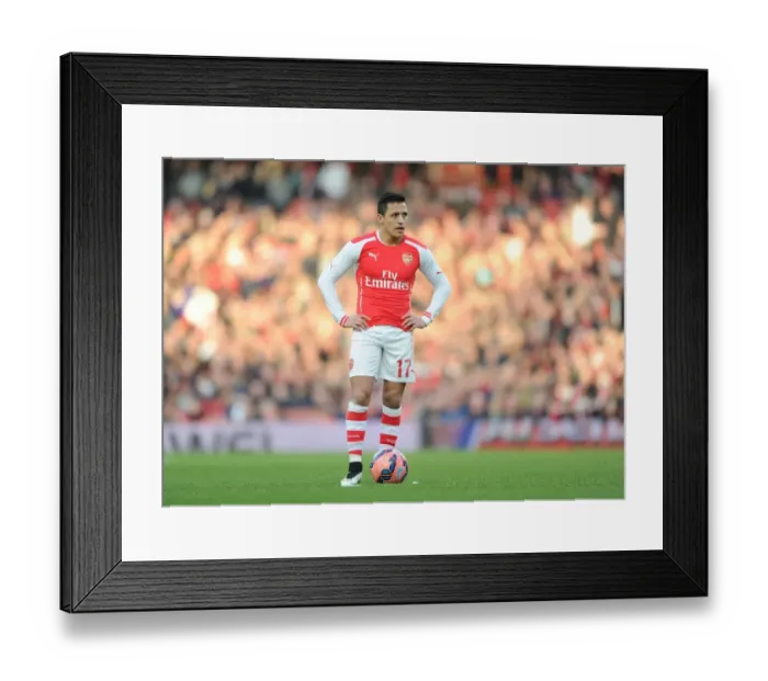 Framed Print : Alexis Sanchez in Action: Arsenal's FA Cup Triumph over Middlesbrough Framed Print : Alexis Sanchez in Action: Arsenal's FA Cup Triumph over Middlesbrough