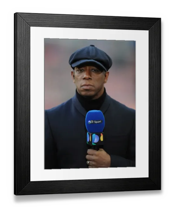 Framed Print : Ian Wright's Return: Arsenal vs. Middlesbrough, FA Cup Fifth Round Framed Print : Ian Wright's Return: Arsenal vs. Middlesbrough, FA Cup Fifth Round