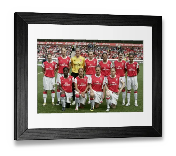 Framed Print : Arsenal Ladies