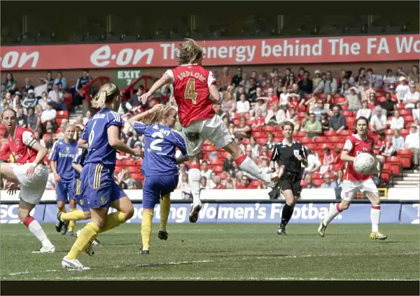 Jayne Ludlow Scores Arsenal's Second Goal: Arsenal Ladies 4-1 Leeds United - FA Women's Cup Final, Nottingham, 2008