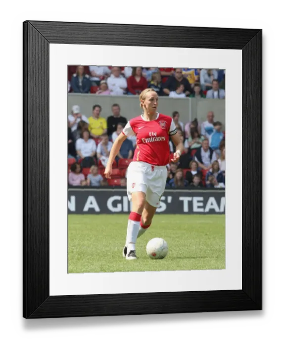 Framed Print : Arsenal's Faye White Lifts FA Womens Cup after 4:1 Victory over Leeds United at The City Ground (2008) Framed Print : Arsenal's Faye White Lifts FA Womens Cup after 4:1 Victory over Leeds United at The City Ground (2008)