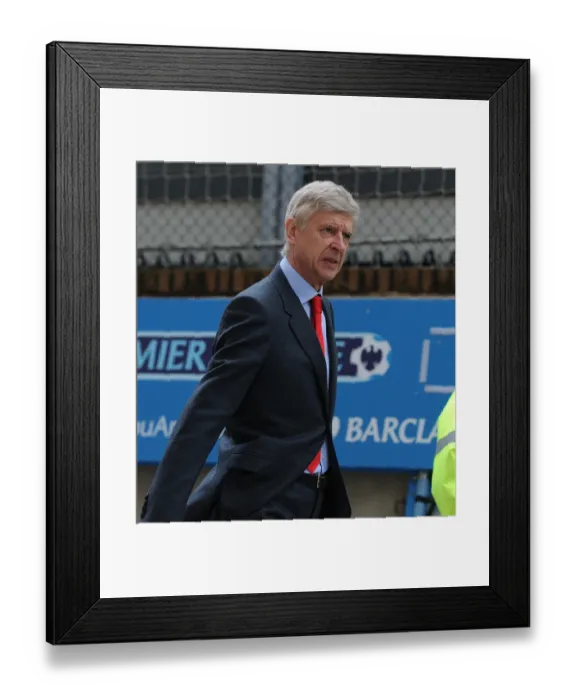Framed Print : Arsene Wenger Arrives at Selhurst Park Before Crystal Palace vs Arsenal (2015) Framed Print : Arsene Wenger Arrives at Selhurst Park Before Crystal Palace vs Arsenal (2015)