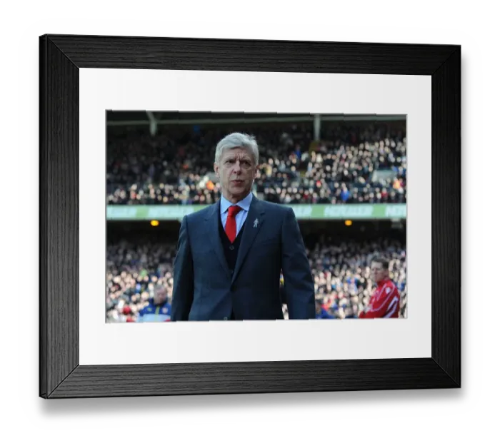 Framed Print : Arsene Wenger before Crystal Palace vs Arsenal, Premier League 2014-15 Framed Print : Arsene Wenger before Crystal Palace vs Arsenal, Premier League 2014-15