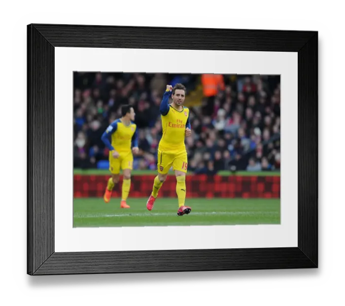 Framed Print : Santi Cazorla's Goal: Crystal Palace vs. Arsenal, Premier League 2014-15 Framed Print : Santi Cazorla's Goal: Crystal Palace vs. Arsenal, Premier League 2014-15