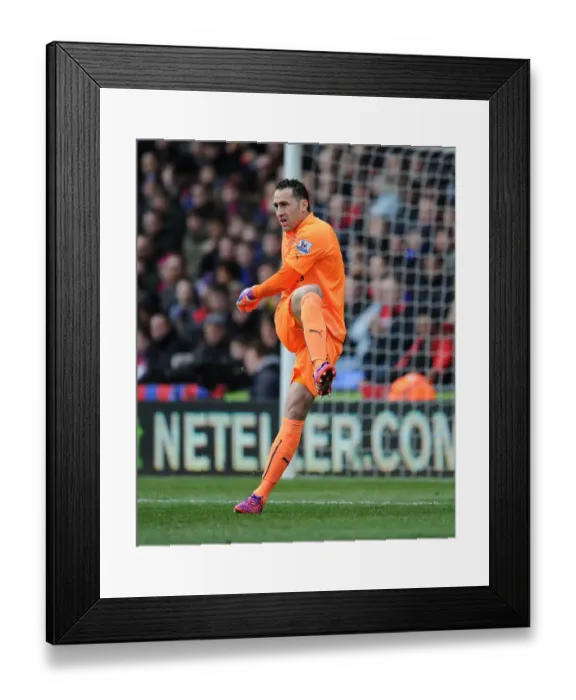 Framed Print : Arsenal's David Ospina in Action at Crystal Palace, Premier League 2014-15 Framed Print : Arsenal's David Ospina in Action at Crystal Palace, Premier League 2014-15