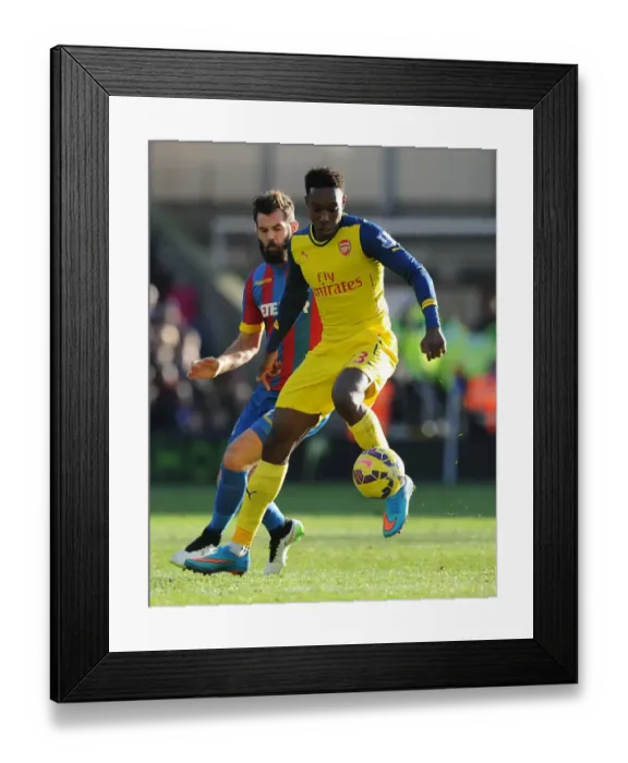 Framed Print : Danny Welbeck Outmaneuvers Joe Ledley: A Moment of Skill from Arsenal's Victory over Crystal Palace, Premier League 2014-15 Framed Print : Danny Welbeck Outmaneuvers Joe Ledley: A Moment of Skill from Arsenal's Victory over Crystal Palace, Premier League 2014-15