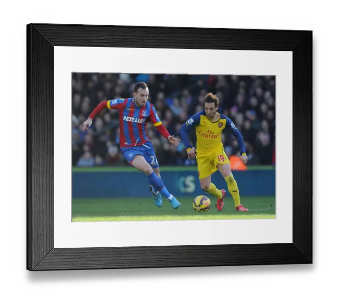 Framed Print : Santi Cazorla Dashes Past Crystal Palace: Arsenal vs Crystal Palace, Premier League 2014-15 Framed Print : Santi Cazorla Dashes Past Crystal Palace: Arsenal vs Crystal Palace, Premier League 2014-15