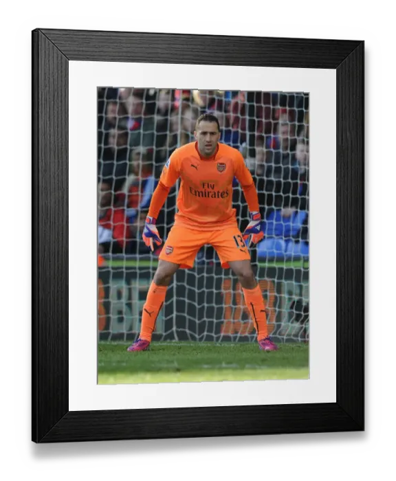 Framed Print : Arsenal vs. Crystal Palace: David Ospina's Premier League Battle, 2015