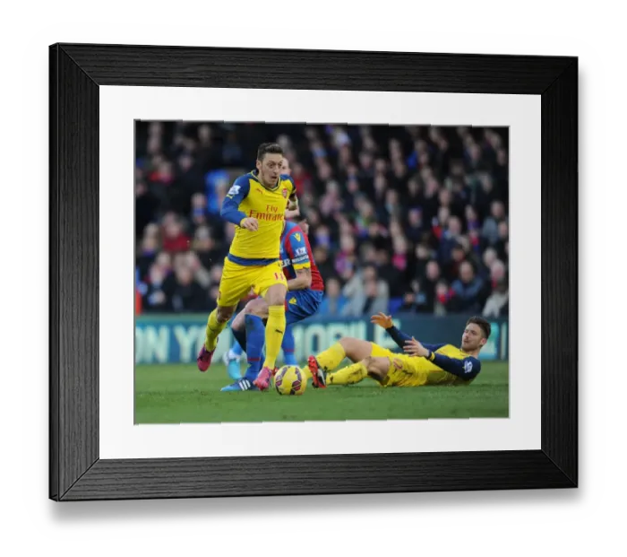Framed Print : Mesut Ozil in Action: Crystal Palace vs. Arsenal, Premier League 2014-15 Framed Print : Mesut Ozil in Action: Crystal Palace vs. Arsenal, Premier League 2014-15