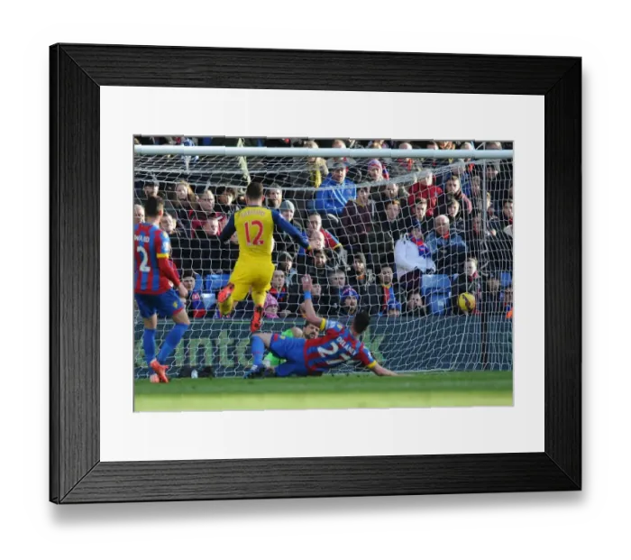 Framed Print : Giroud's Decisive Strike: Crystal Palace vs. Arsenal, Premier League 2014-15 Framed Print : Giroud's Decisive Strike: Crystal Palace vs. Arsenal, Premier League 2014-15
