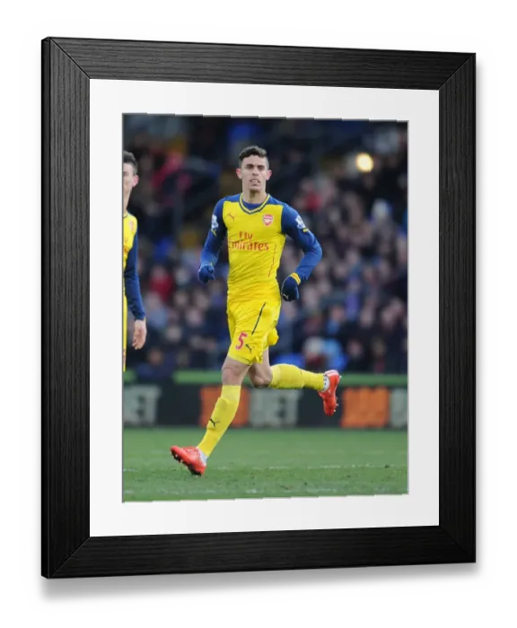 Framed Print : Gabriel in Action: Crystal Palace vs. Arsenal, Premier League 2014-15 Framed Print : Gabriel in Action: Crystal Palace vs. Arsenal, Premier League 2014-15