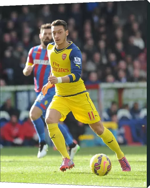 Mesut Ozil (Arsenal). Crystal Palace 1: 2 Arsenal. Barclays Premier League. Selhurst Park, 21  /  2  /  15