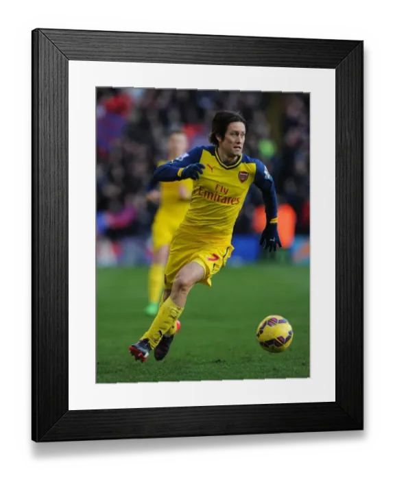 Framed Print : Tomas Rosicky in Action: Crystal Palace vs Arsenal, Premier League 2014-15 Framed Print : Tomas Rosicky in Action: Crystal Palace vs Arsenal, Premier League 2014-15