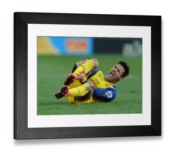 Framed Print : Alexis Sanchez: In Action for Arsenal vs. Crystal Palace, Premier League 2014-15 Framed Print : Alexis Sanchez: In Action for Arsenal vs. Crystal Palace, Premier League 2014-15