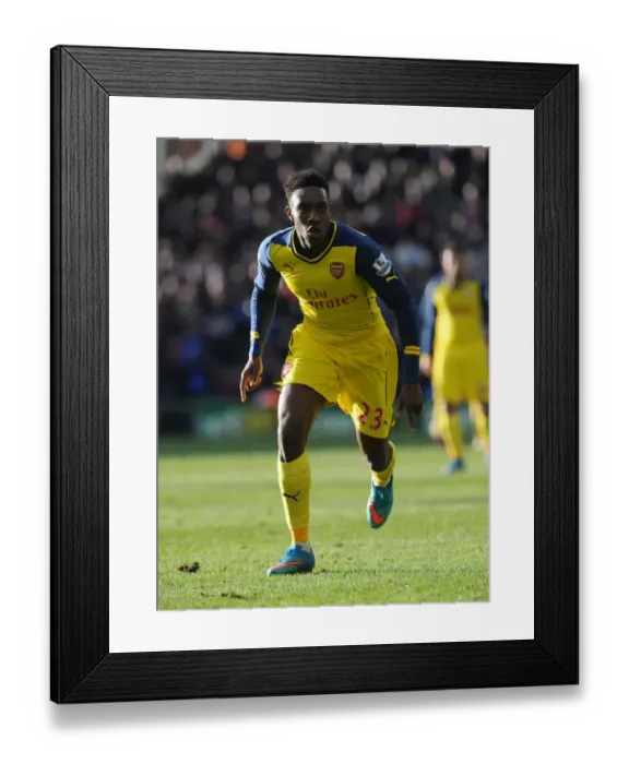 Framed Print : Danny Welbeck in Action: Crystal Palace vs. Arsenal, Premier League 2014-15