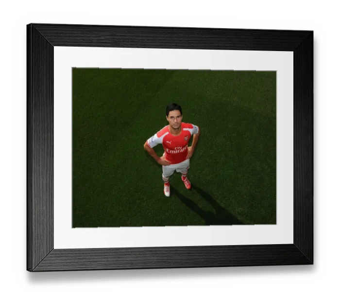 Framed Print : Mikel Arteta at Arsenal 1st Team Photocall, Emirates Stadium (2014) Framed Print : Mikel Arteta at Arsenal 1st Team Photocall, Emirates Stadium (2014)