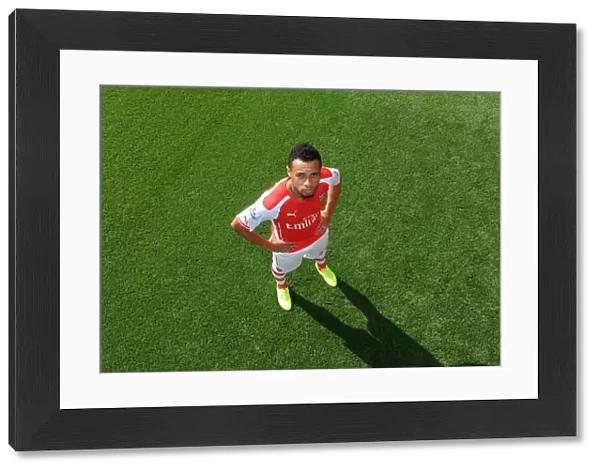 Arsenal Football Club: Francis Coquelin at 1st Team Photocall, Emirates Stadium (2014)