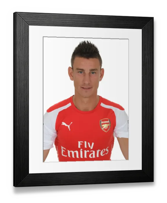 Framed Print : Arsenal's Laurent Koscielny at 2014-15 Arsenal Photocall Framed Print : Arsenal's Laurent Koscielny at 2014-15 Arsenal Photocall