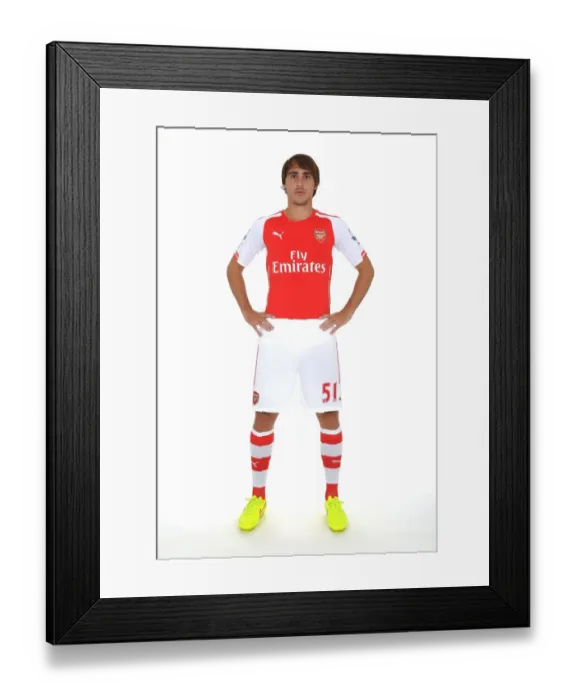 Framed Print : Ignasi Miquel at Arsenal's Emirates Stadium (2014 / 15) Framed Print : Ignasi Miquel at Arsenal's Emirates Stadium (2014 / 15)