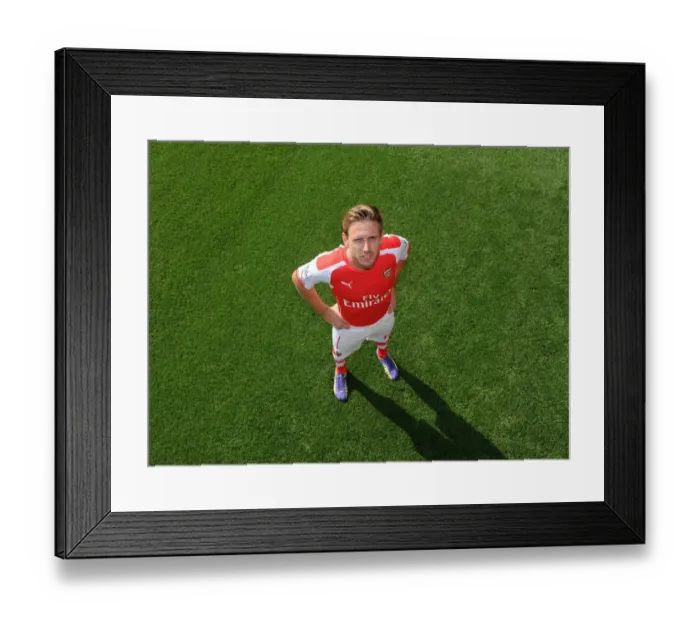 Framed Print : Arsenal Football Club: Nacho Monreal at 2014 / 15 First Team Photocall, Emirates Stadium Framed Print : Arsenal Football Club: Nacho Monreal at 2014 / 15 First Team Photocall, Emirates Stadium