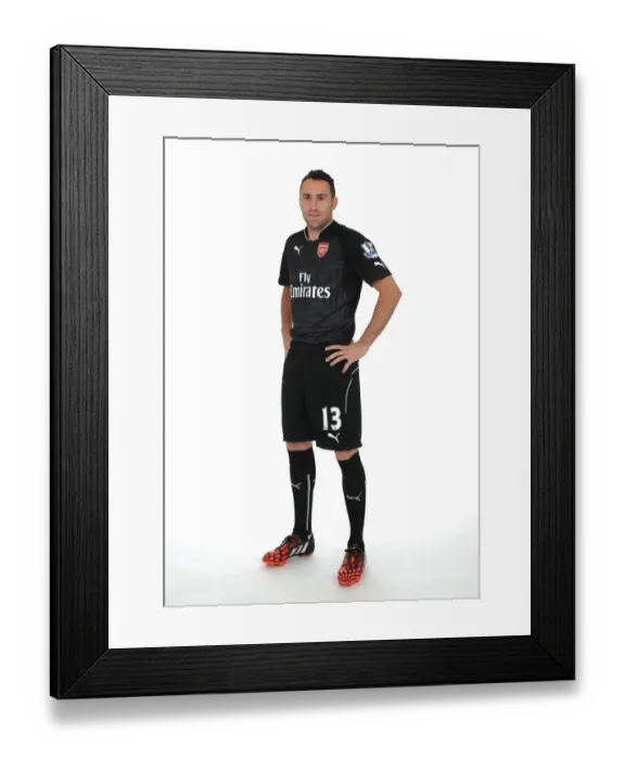 Framed Print : Arsenal FC: David Ospina at 2014-15 Photocall Framed Print : Arsenal FC: David Ospina at 2014-15 Photocall