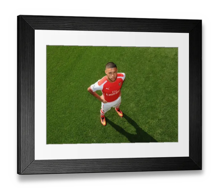 Framed Print : Alex Oxlade-Chamberlain (Arsenal). Arsenal 1st Team Photocall. Emirates Stadium, 7 / 8 / 14 Framed Print : Alex Oxlade-Chamberlain (Arsenal). Arsenal 1st Team Photocall. Emirates Stadium, 7 / 8 / 14