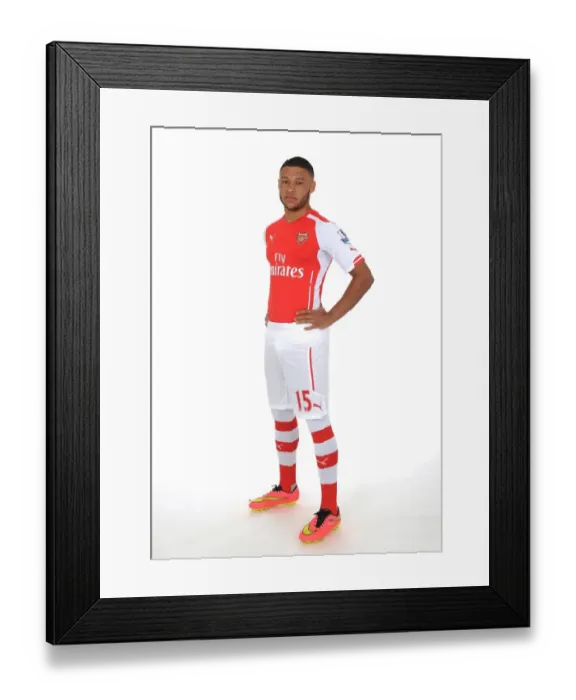 Framed Print : Alex Oxlade-Chamberlain at Arsenal Training, 2014-15 Framed Print : Alex Oxlade-Chamberlain at Arsenal Training, 2014-15