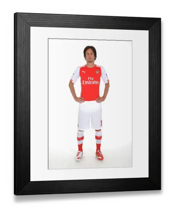 Framed Print : Arsenal FC: Rosicky at Emirates Stadium (2014 / 15) Framed Print : Arsenal FC: Rosicky at Emirates Stadium (2014 / 15)
