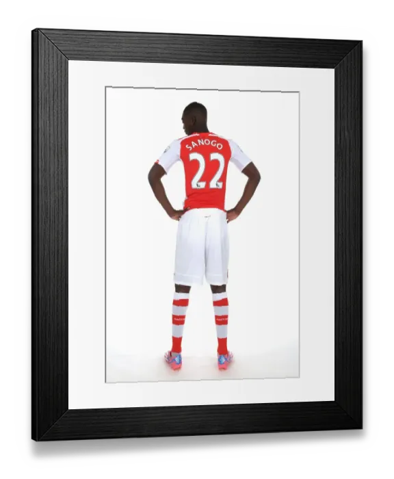 Framed Print : Yaya Sanogo at Arsenal Training: 2014-15 Season Framed Print : Yaya Sanogo at Arsenal Training: 2014-15 Season