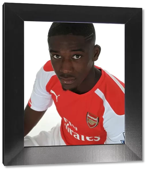 Arsenal's Yaya Sanogo at 2014-15 Photocall