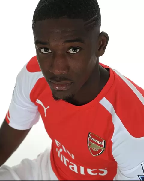 Arsenal's Yaya Sanogo at 2014-15 Photocall