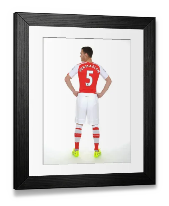 Framed Print : Arsenal FC: Thomas Vermaelen at Emirates Stadium (2014 / 15 Photocall) Framed Print : Arsenal FC: Thomas Vermaelen at Emirates Stadium (2014 / 15 Photocall)