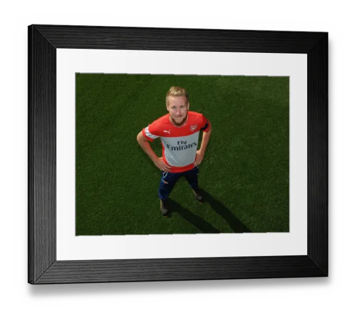 Framed Print : Reece Watson Arsenal Groundsman. Arsenal 1st Team Photocall. Emirates Stadium, 7 / 8 / 14 Framed Print : Reece Watson Arsenal Groundsman. Arsenal 1st Team Photocall. Emirates Stadium, 7 / 8 / 14