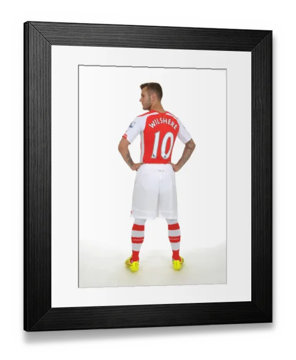 Framed Print : Jack Wilshere at Arsenal's Emirates Stadium