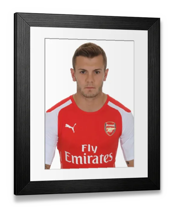 Framed Print : Jack Wilshere at Arsenal's 2014-15 Photocall Framed Print : Jack Wilshere at Arsenal's 2014-15 Photocall