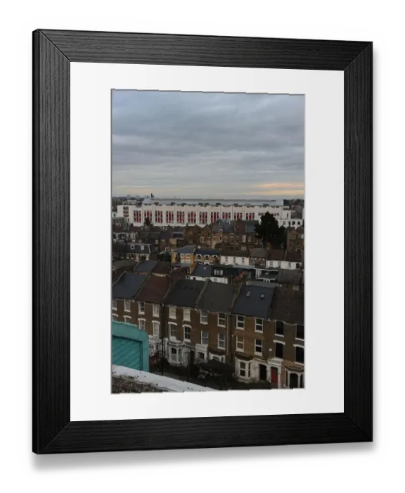 Framed Print : Arsenal at Highbury: Arsenal FC vs AS Monaco, UEFA Champions League Round of 16 (2015) Framed Print : Arsenal at Highbury: Arsenal FC vs AS Monaco, UEFA Champions League Round of 16 (2015)