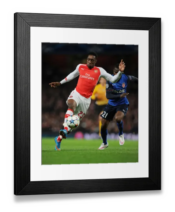 Framed Print : Danny Welbeck Outsmarts Wallace: Arsenal's Thrilling Champions League Triumph Over Monaco (2015) Framed Print : Danny Welbeck Outsmarts Wallace: Arsenal's Thrilling Champions League Triumph Over Monaco (2015)