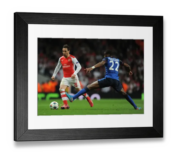 Framed Print : Clash of Midfield Maestros: Cazorla vs. Kondogbia - Arsenal vs. AS Monaco, UEFA Champions League 2015 Framed Print : Clash of Midfield Maestros: Cazorla vs. Kondogbia - Arsenal vs. AS Monaco, UEFA Champions League 2015