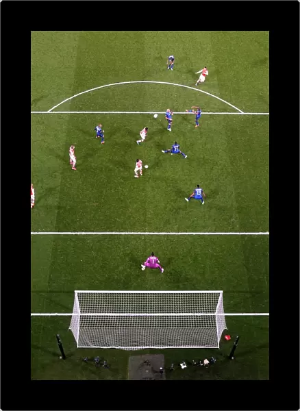 Alex Oxlade-Chamberlain Scores the Winning Goal: Arsenal vs AS Monaco, UEFA Champions League Round of 16