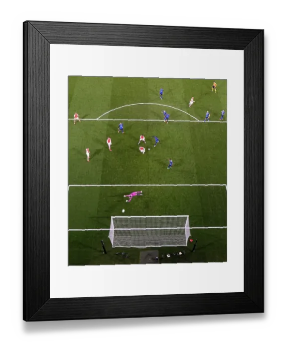 Framed Print : Alex Oxlade-Chamberlain's Thrilling Winner: Arsenal vs AS Monaco, UEFA Champions League Round of 16 Framed Print : Alex Oxlade-Chamberlain's Thrilling Winner: Arsenal vs AS Monaco, UEFA Champions League Round of 16