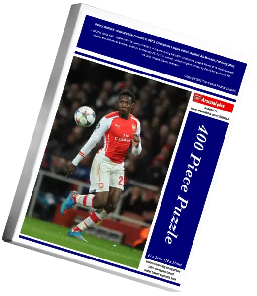 Danny Welbeck: Arsenal's Star Forward in UEFA Champions League Action Against AS Monaco (February 2015)