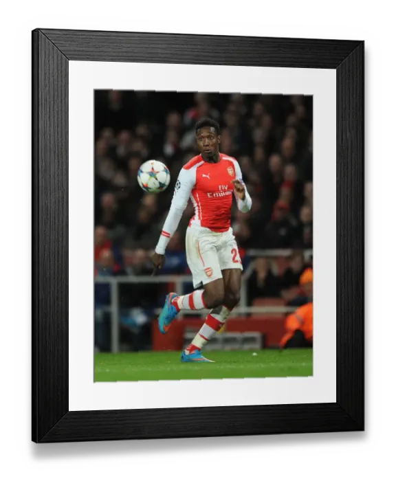 Framed Print : Danny Welbeck: Arsenal's Star Forward in UEFA Champions League Action Against AS Monaco (February 2015) Framed Print : Danny Welbeck: Arsenal's Star Forward in UEFA Champions League Action Against AS Monaco (February 2015)