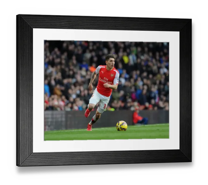 Framed Print : Hector Bellerin in Action: Arsenal vs. Everton, Premier League 2015 Framed Print : Hector Bellerin in Action: Arsenal vs. Everton, Premier League 2015
