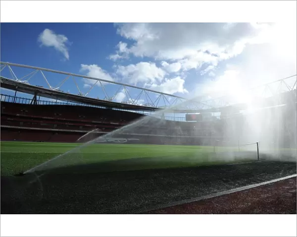 Emirates Stadium: Preparing for Arsenal vs. Everton (2014-15)
